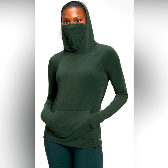 GAP | Tops | New Wo Tags Awesome Gapfit Breathe Hoodie With Mask | Poshmark